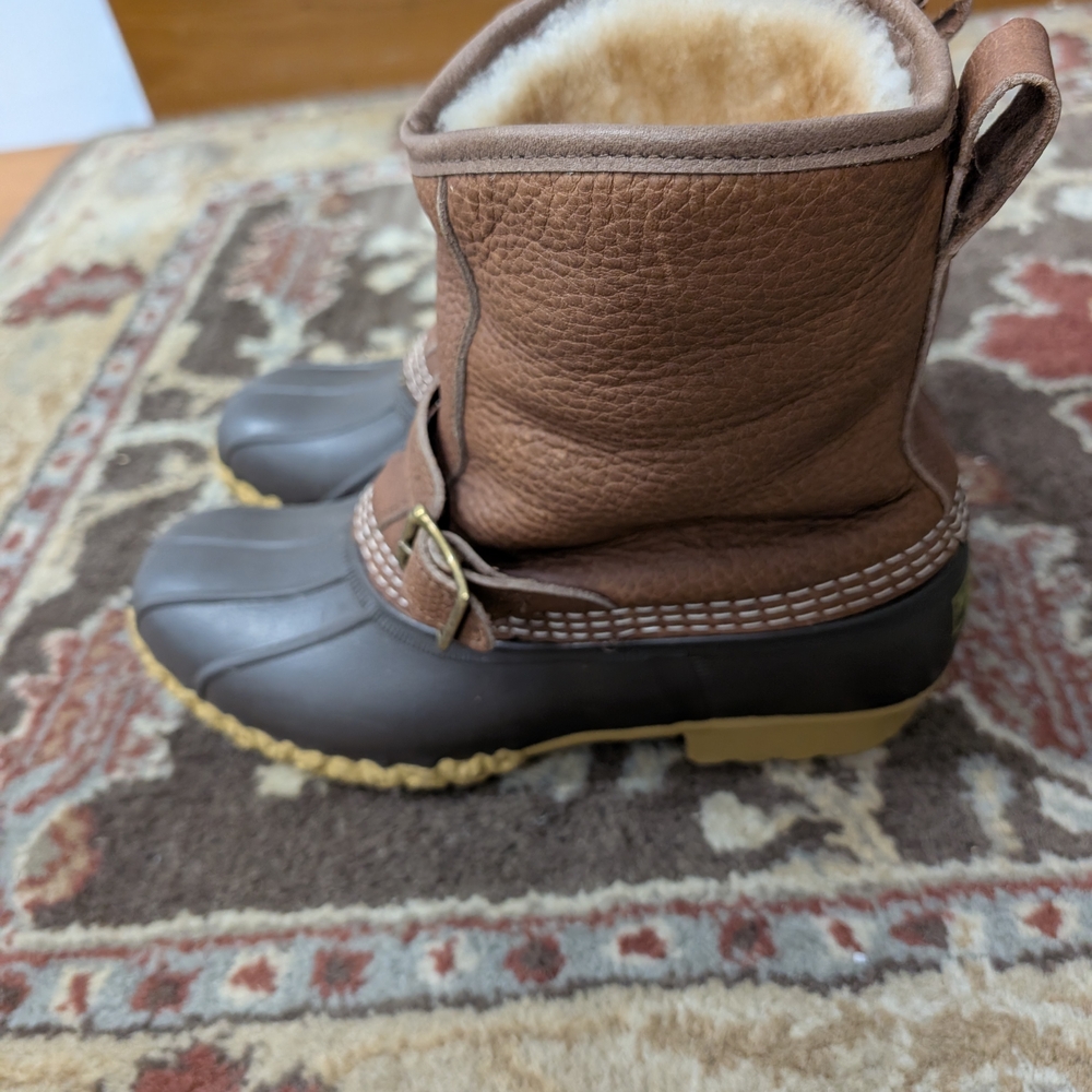 L.L. Bean Brown and Black Men's Boots